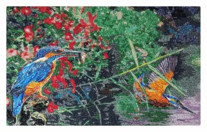 Kingfisher Art Panel